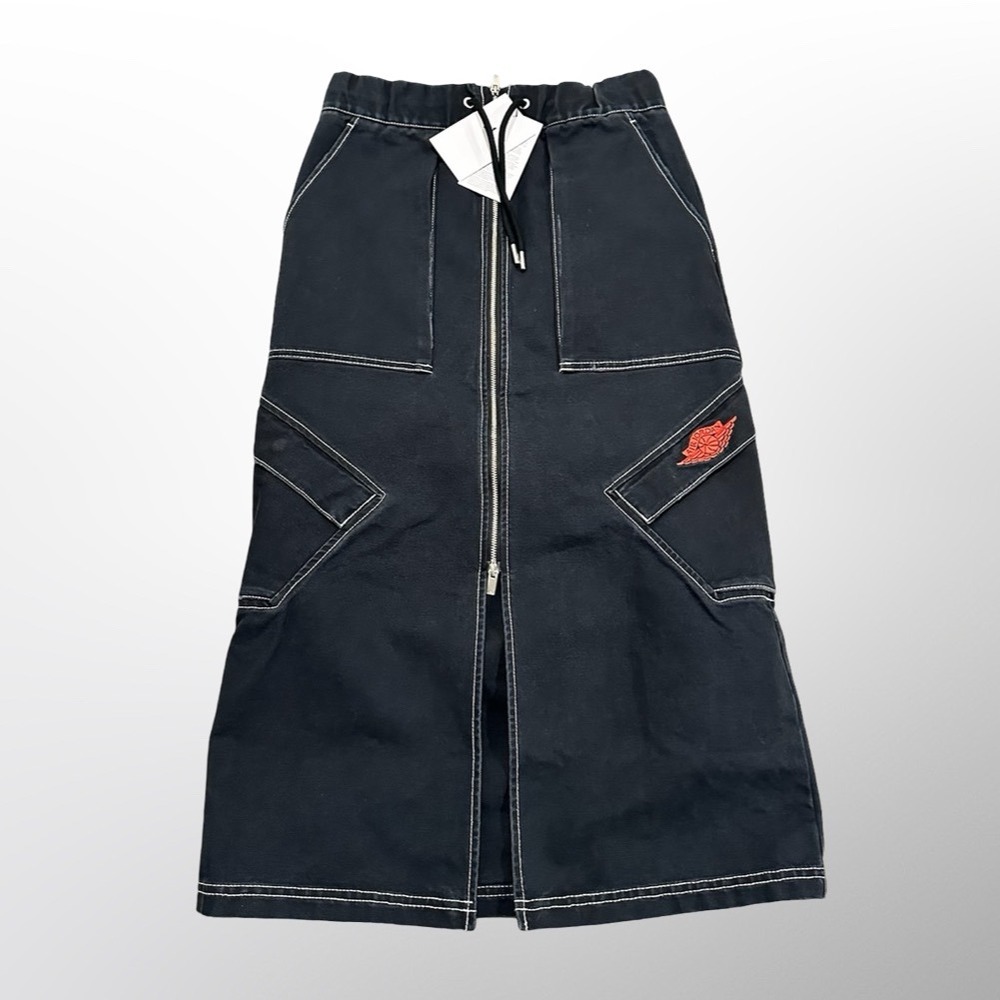 Jordan Rare Air Chicago Skirt Heavyweight Full Zip Cargo Pockets Women Size XS